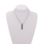 CHRISTIAN DIOR Necklace in Silver Metal