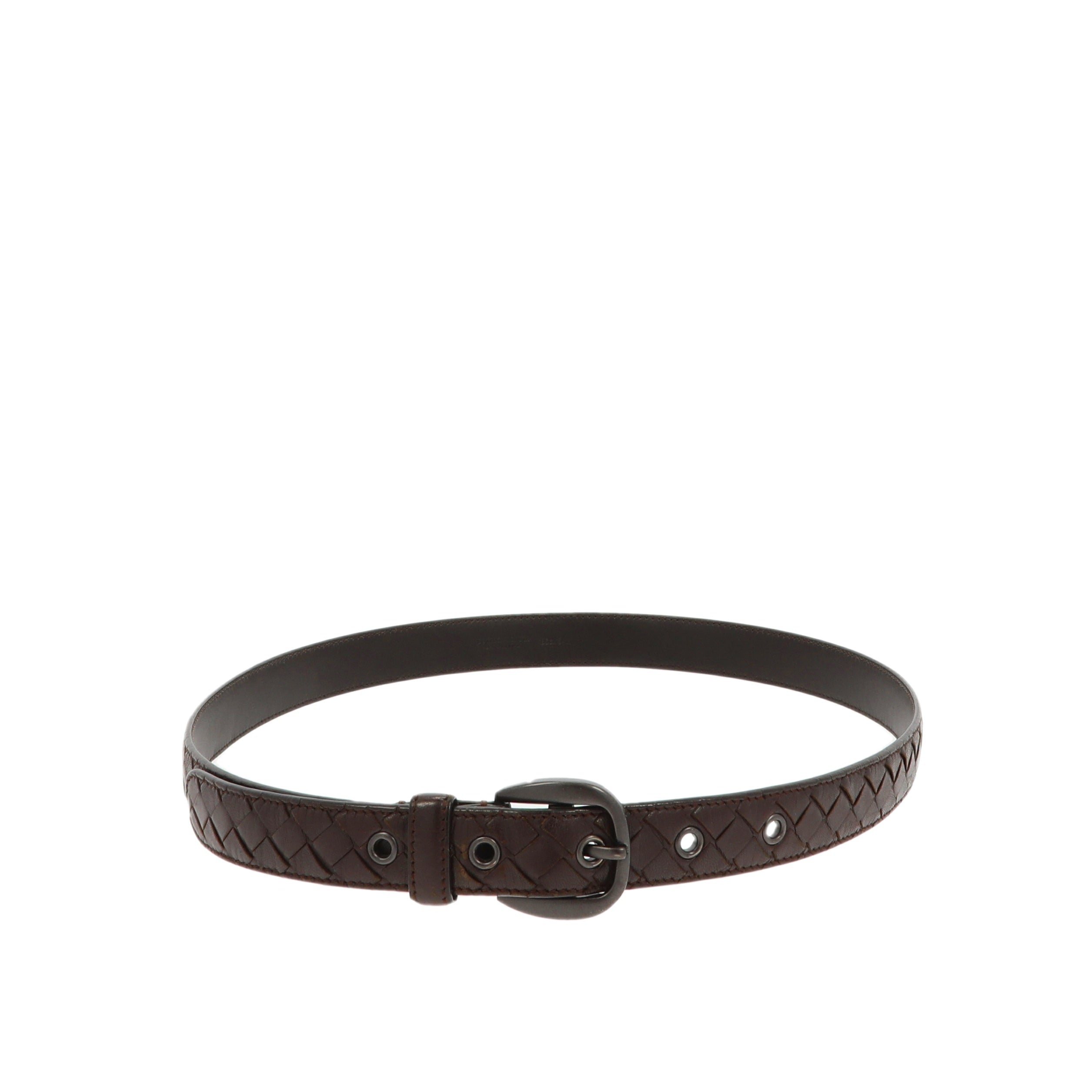BOTTEGA VENETA Belt in Brown Leather