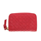 BOTTEGA VENETA Wallet in Red Leather