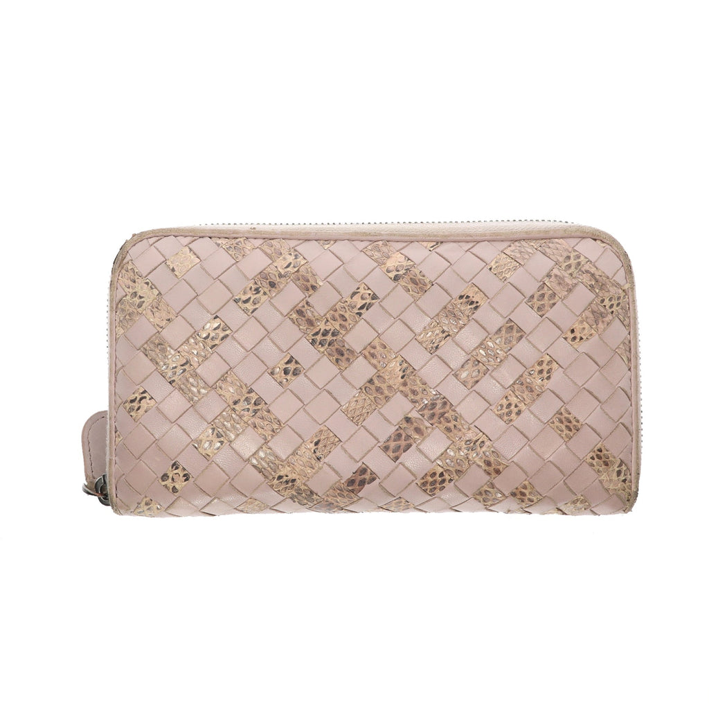 BOTTEGA VENETA Wallet in Pink Leather