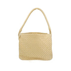 BOTTEGA VENETA Shoulder Bag in White Leather