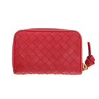 BOTTEGA VENETA Wallet in Red Leather