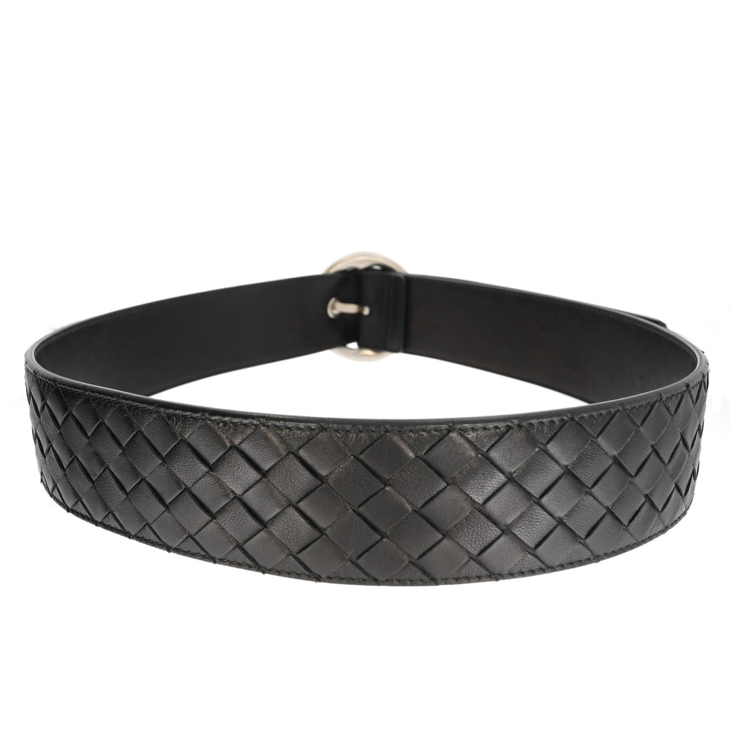 BOTTEGA VENETA Belt in Black Leather