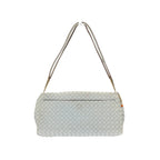 BOTTEGA VENETA Shoulder Bag in Blue Leather