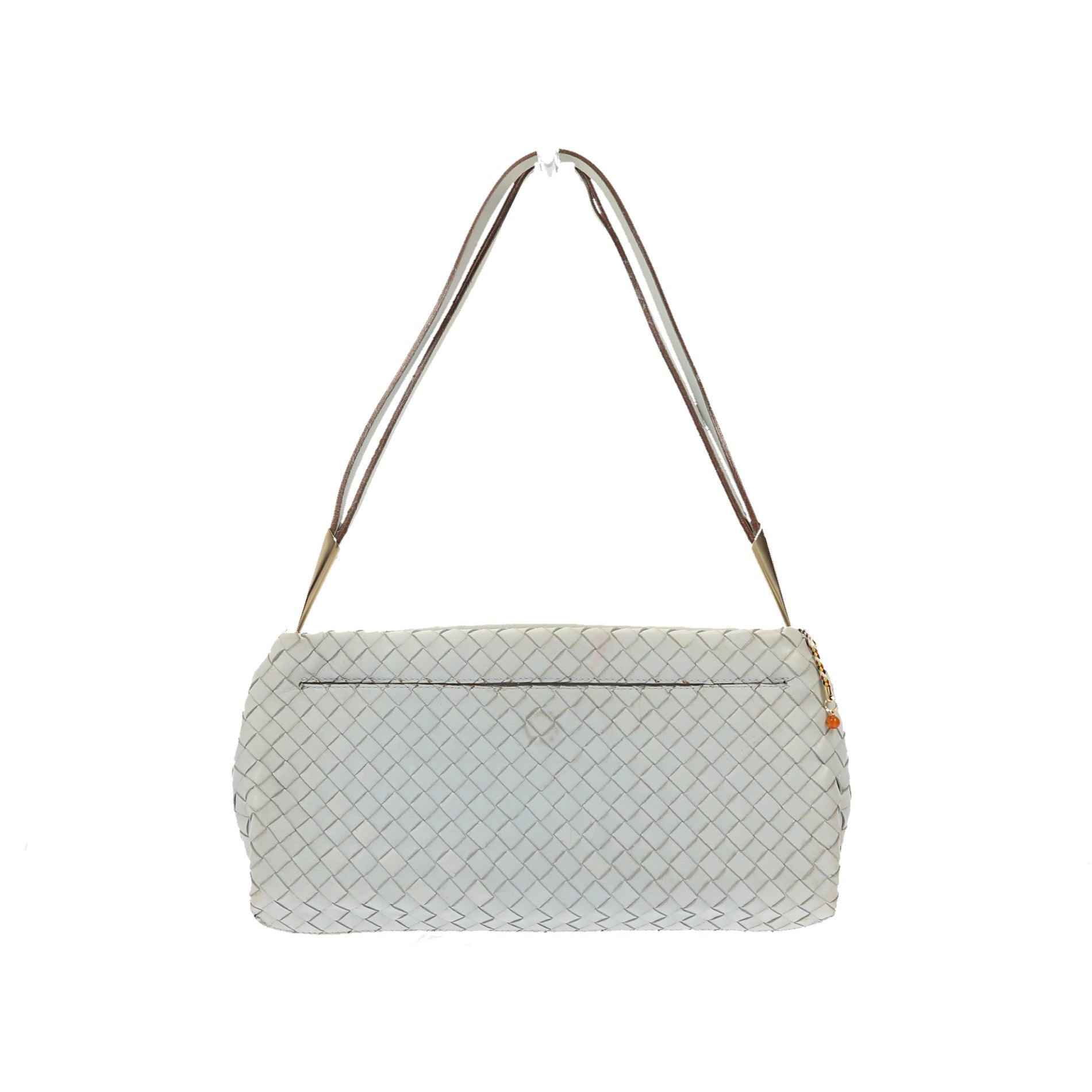 BOTTEGA VENETA Shoulder Bag in Blue Leather