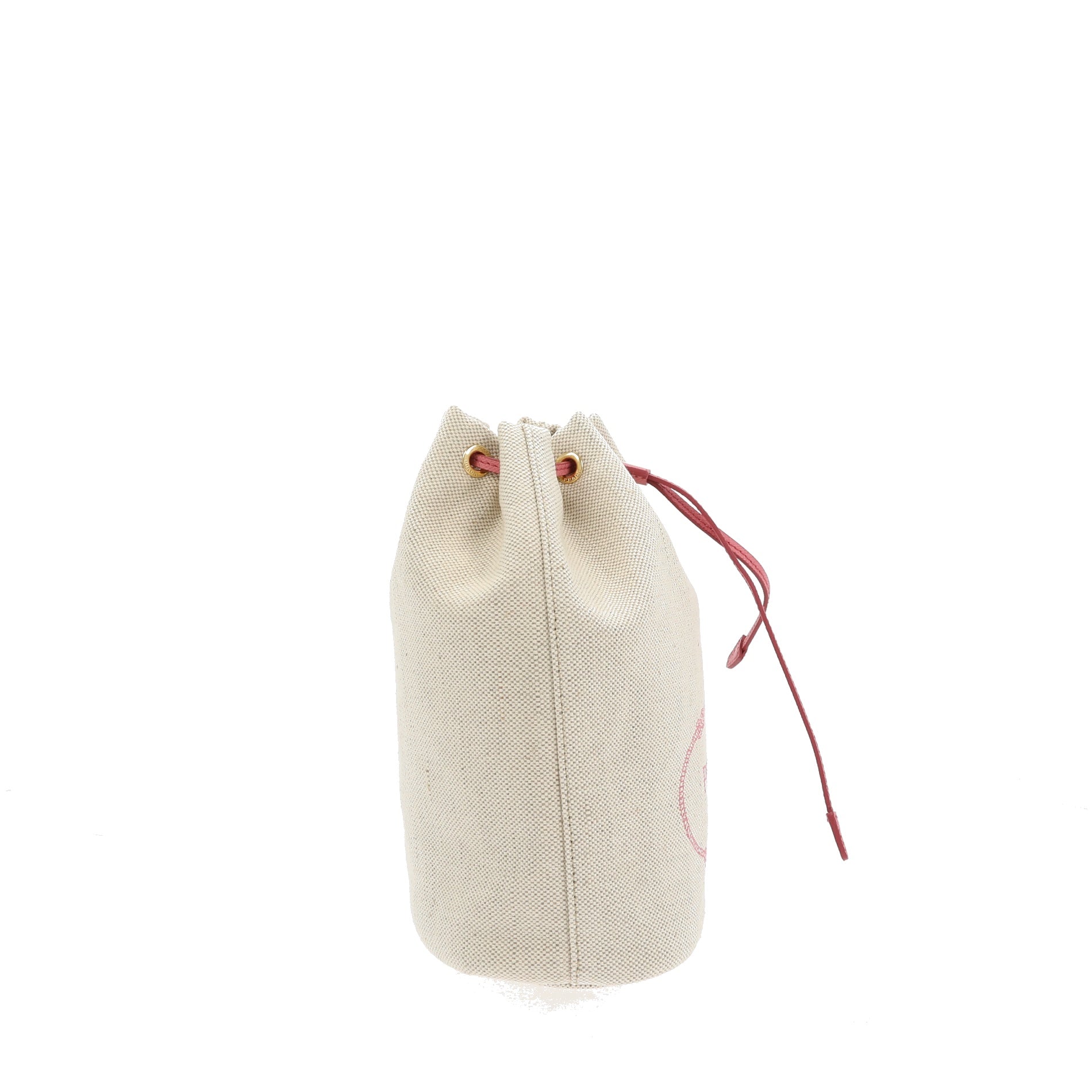 PRADA Handbag in Beige Fabric