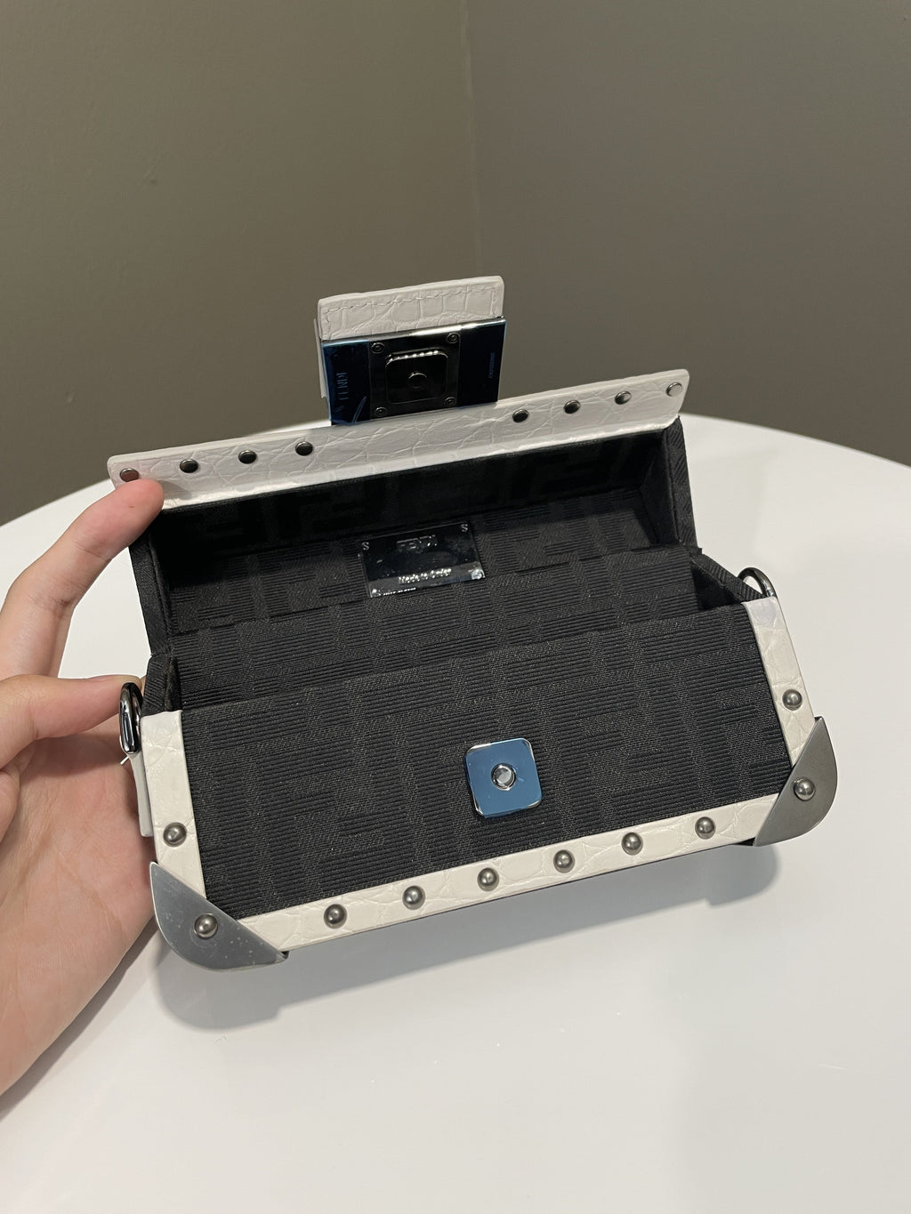 Fendi Mini Baguette Trunk