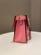 Fendi Grace Small Flip Tote Pink Calfksin