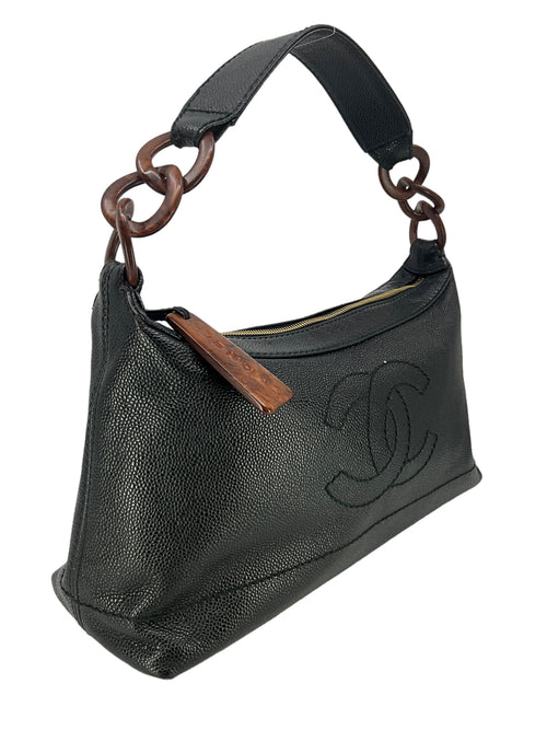 CHANEL Vintage Timeless CC Tortoise Shell Bag