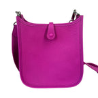 Hermes Evelyn Magnolia Taurillon Clemence Shoulder Bag