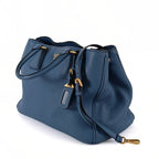 PRADA Prada Prada Shopper shoulder bag in cobalt buckskin