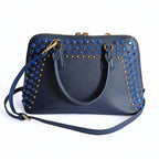 PRADA Prada Prada Bijoux shoulder bag in blue Saffiano leather