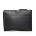 Fendi Rainbow Studded Leather Clutch - '10s