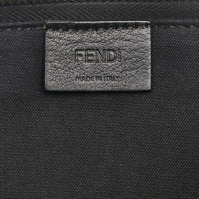 Fendi Rainbow Studded Leather Clutch - '10s