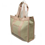 Fendi Zucca Trim Canvas Tote Bag - '10s