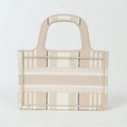 DIOR Mini Canvas Tote Handbag