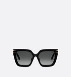Diorsignature S10F Black Square Sunglasses