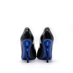 Saint Laurent Paris Black Patent Leather Opyum Pointed Toe Pumps