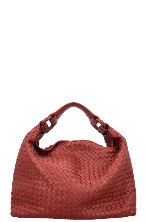 BOTTEGA VENETA Sloane Hobo Bag Burgundy