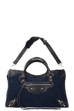 BALENCIAGA Medium City Bag Felt Navy