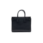 Saint Laurent Paris Black Leather Limited Baby Sac De Jour Tote
