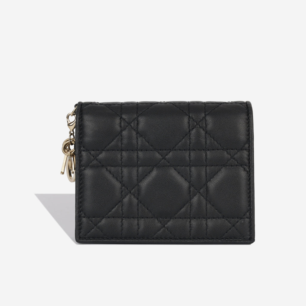 Dior Lady Dior Flap Card Holder