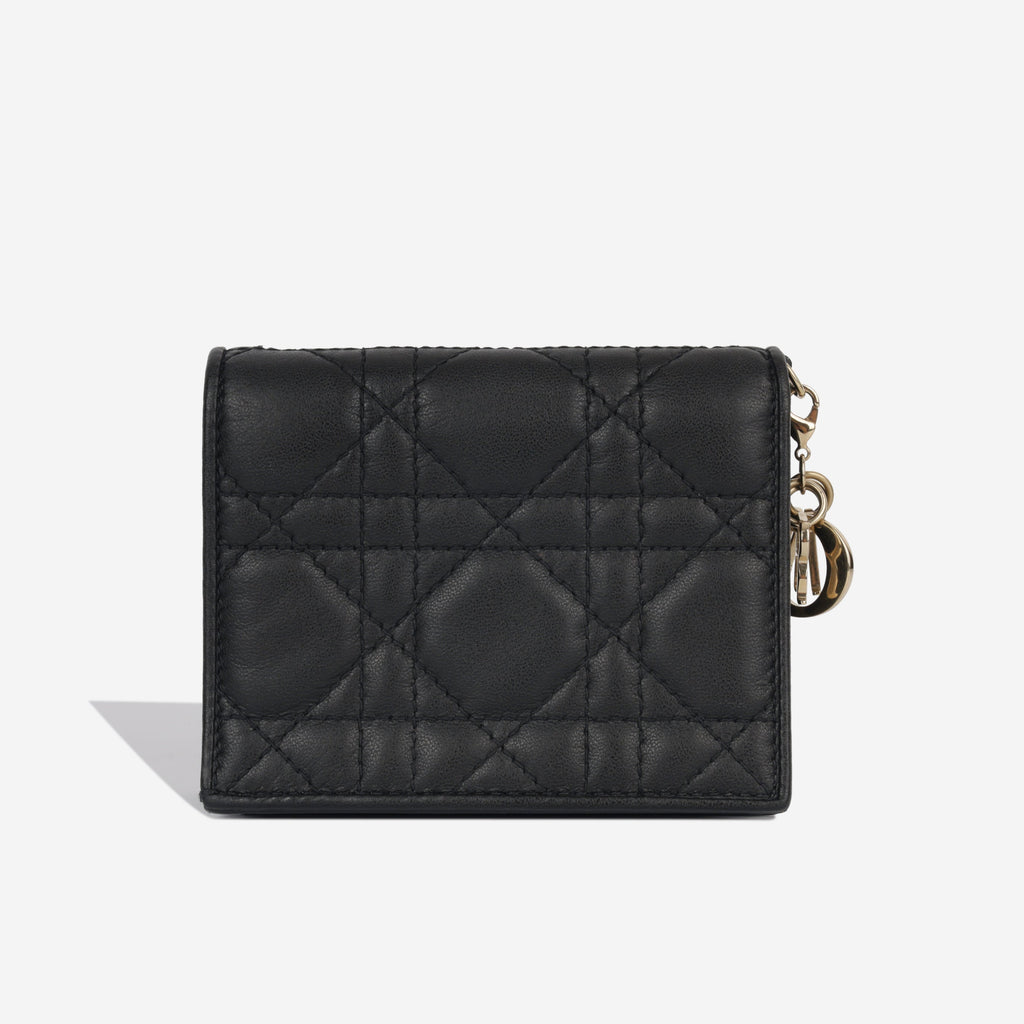 Dior Lady Dior Flap Card Holder
