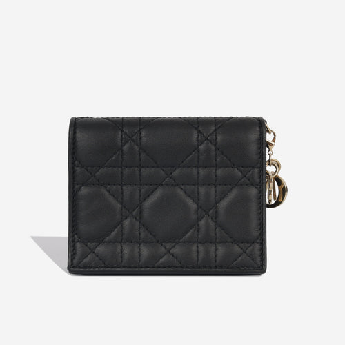 Dior Lady Dior Flap Card Holder