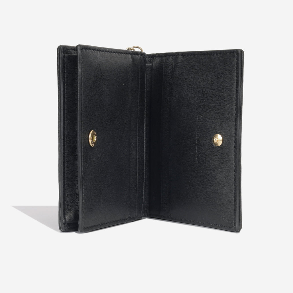 Dior Lady Dior Flap Card Holder