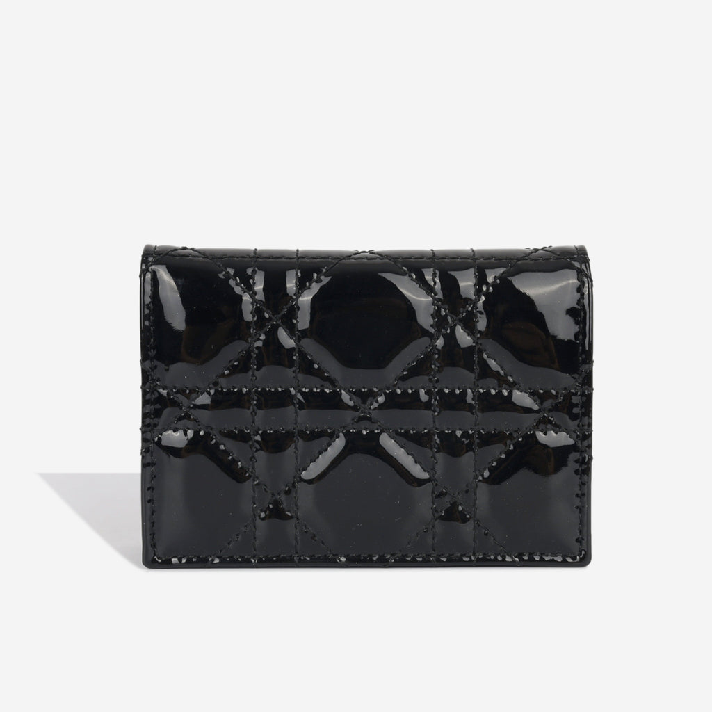 Dior Lady Dior Flap Card Holder