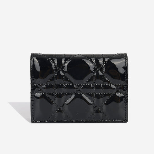 Dior Lady Dior Flap Card Holder