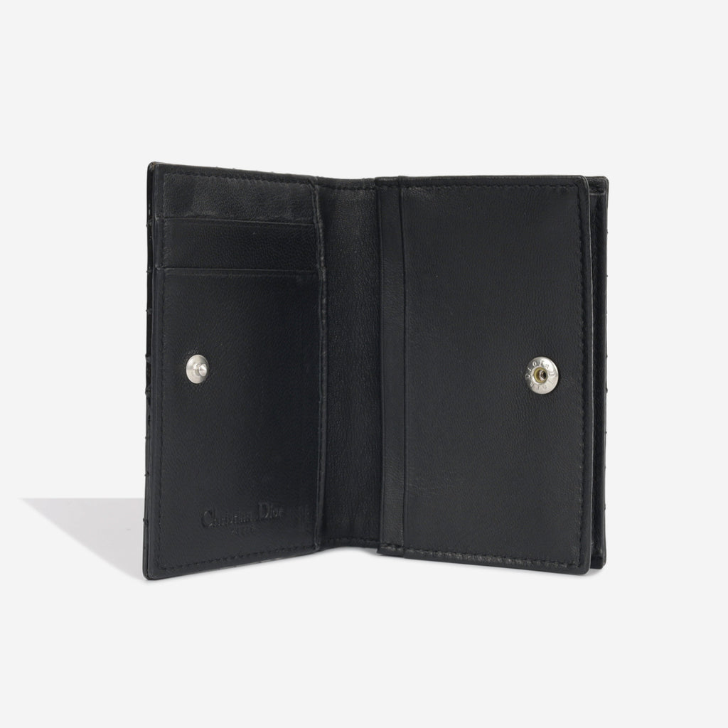 Dior Lady Dior Flap Card Holder