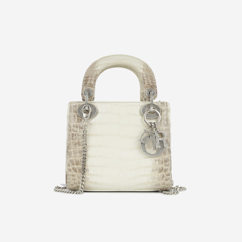 Dior Mini Lady Dior - Himalaya Crocodile Niloticus