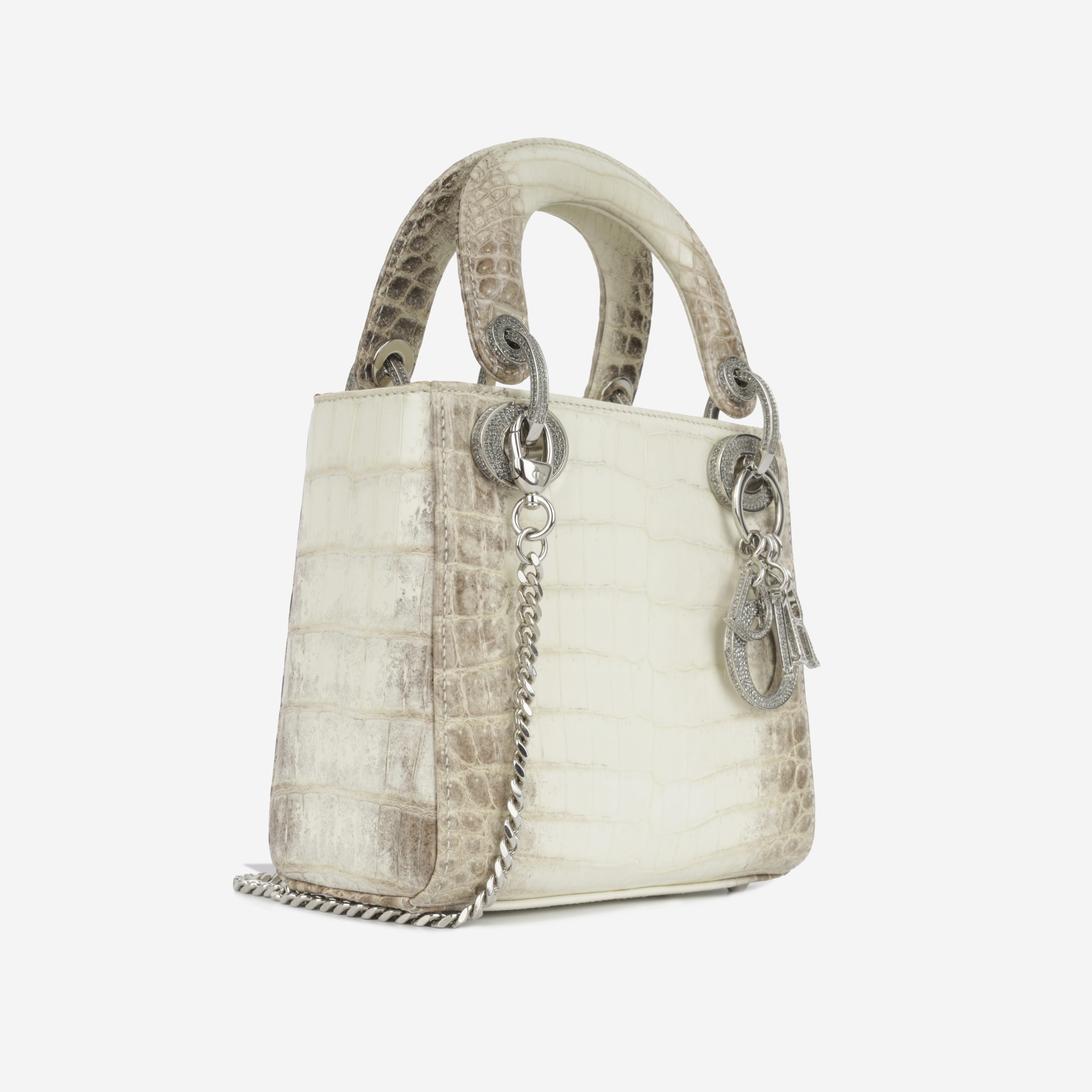 Dior Mini Lady Dior - Himalaya Crocodile Niloticus
