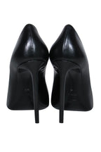 Saint Laurent - Black Leather "Zoe 105" Pumps Sz 6