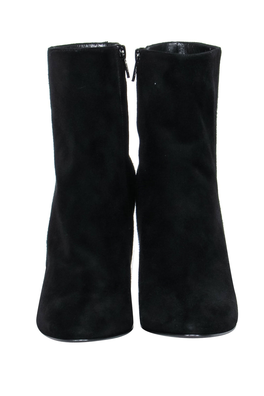 Saint Laurent - Black Suede Booties Sz 8.5