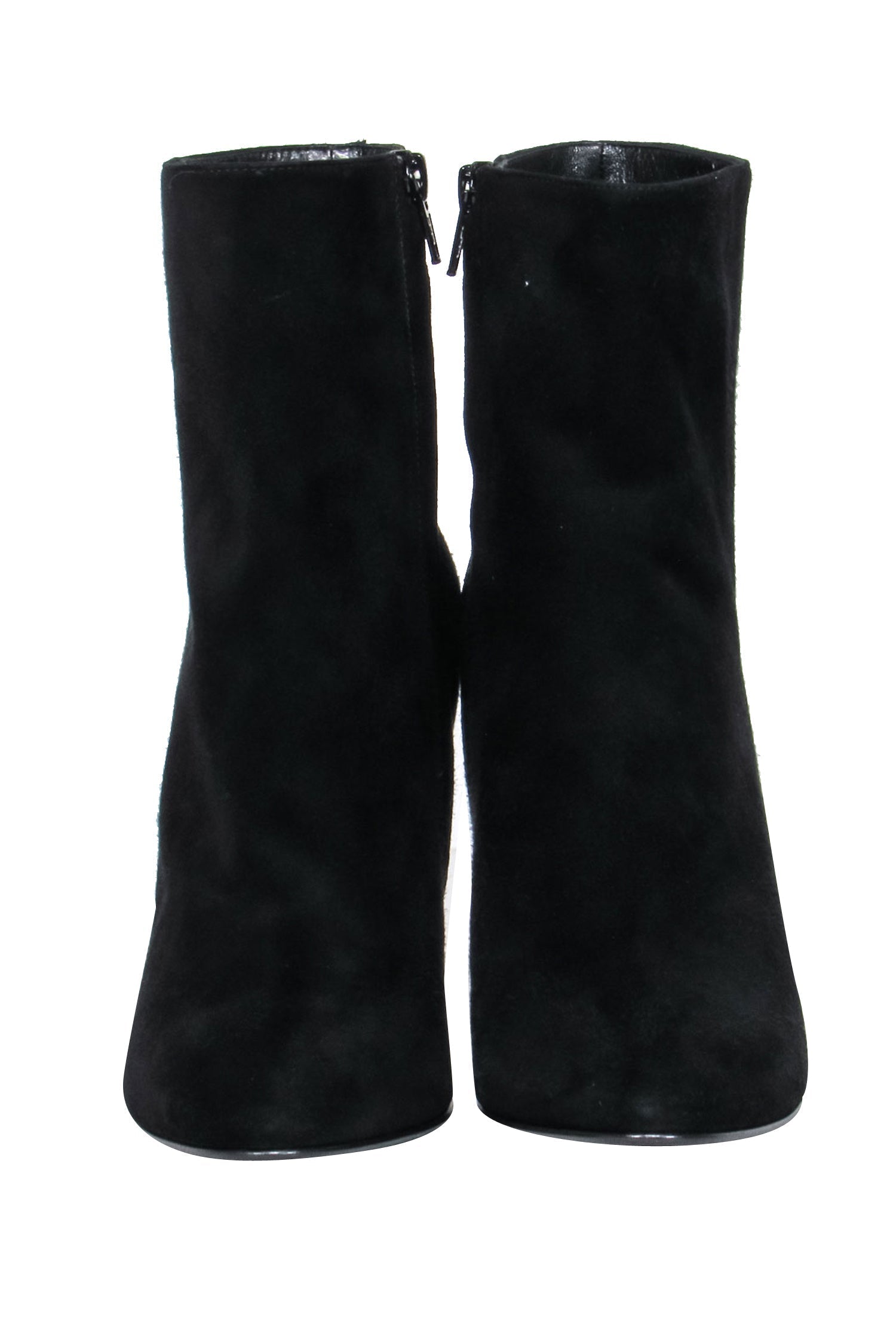 Saint Laurent - Black Suede Booties Sz 8.5