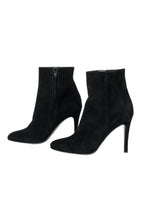 Saint Laurent - Black Suede Booties Sz 8.5