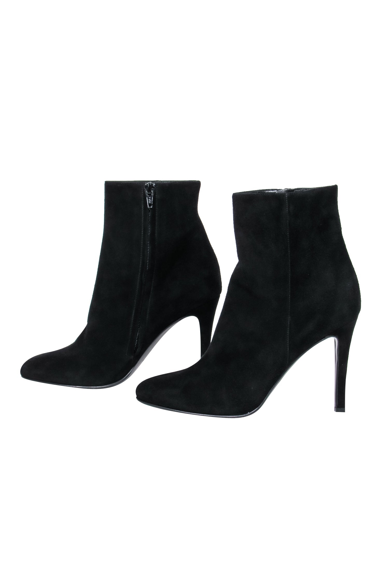 Saint Laurent - Black Suede Booties Sz 8.5