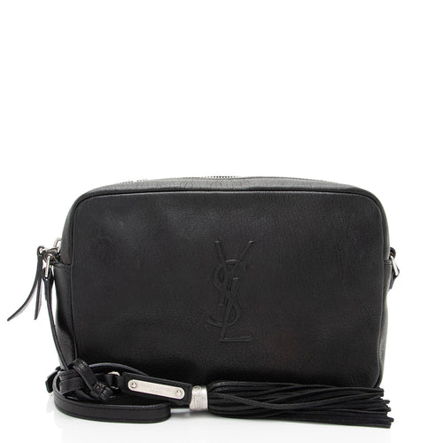 Saint Laurent Calfskin Monogram Lou Camera Bag (SHF-nQTbpp)