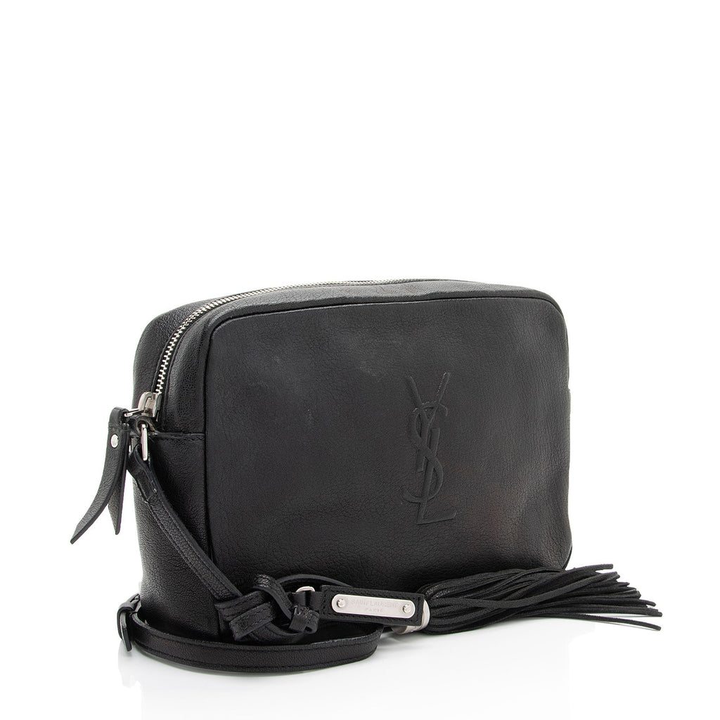 Saint Laurent Calfskin Monogram Lou Camera Bag (SHF-nQTbpp)