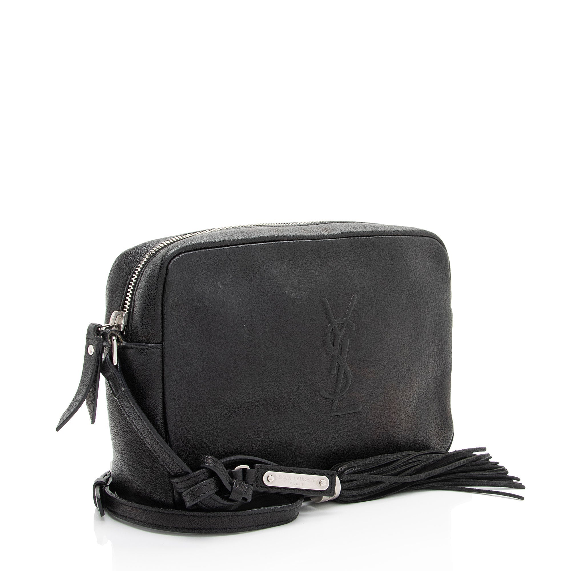 Saint Laurent Calfskin Monogram Lou Camera Bag (SHF-nQTbpp)