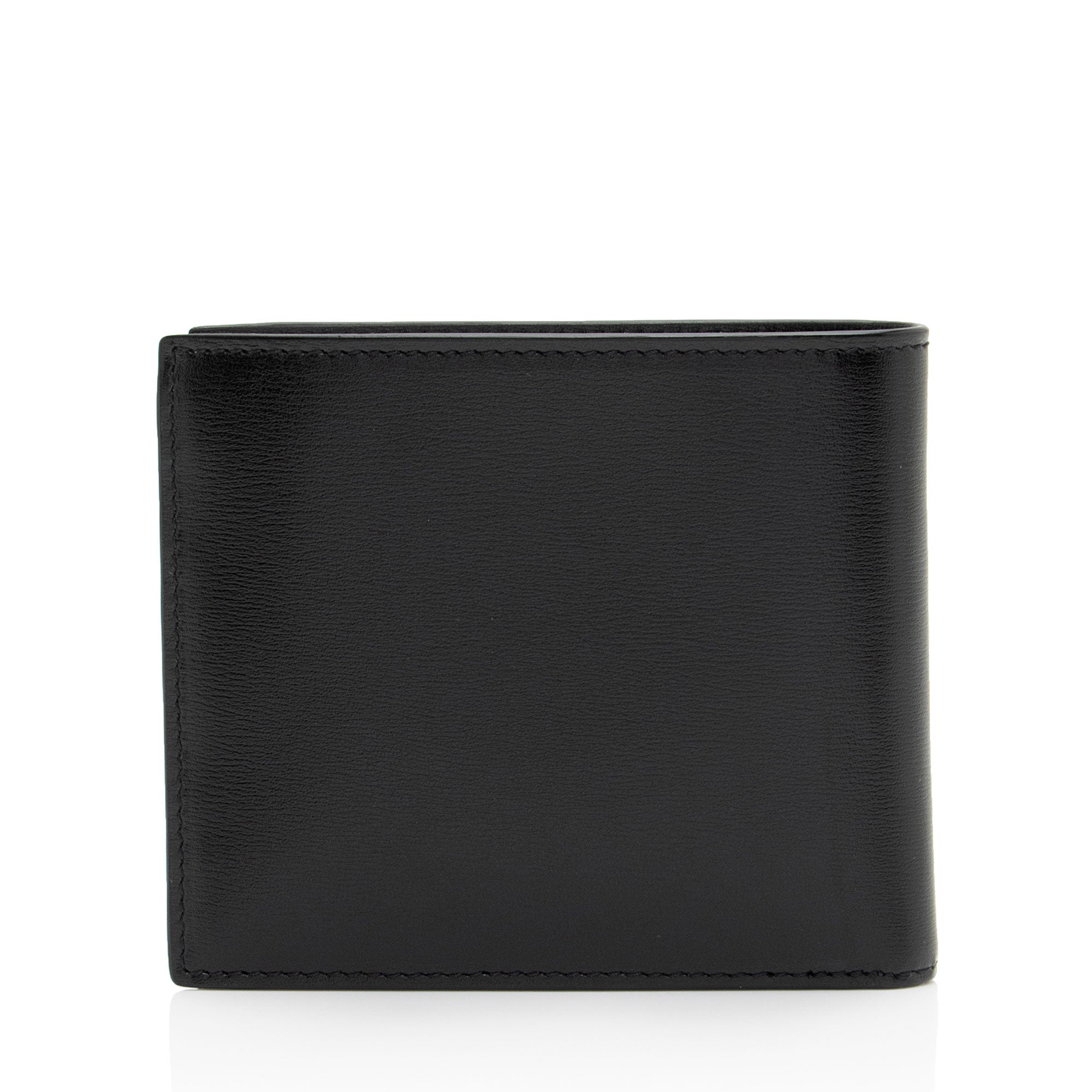 Saint Laurent Calfskin Monogram Bifold Wallet (SHF-SJ4l97)