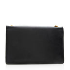 Saint Laurent Grain de Poudre Leather Monogram Kate Tassel Medium Shoulder Bag - FINAL SALE (SHF-18556)