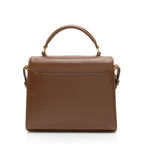 Saint Laurent Grain de Poudre Monogram Cassandra Mini Top Handle (SHF-YNTyOw)