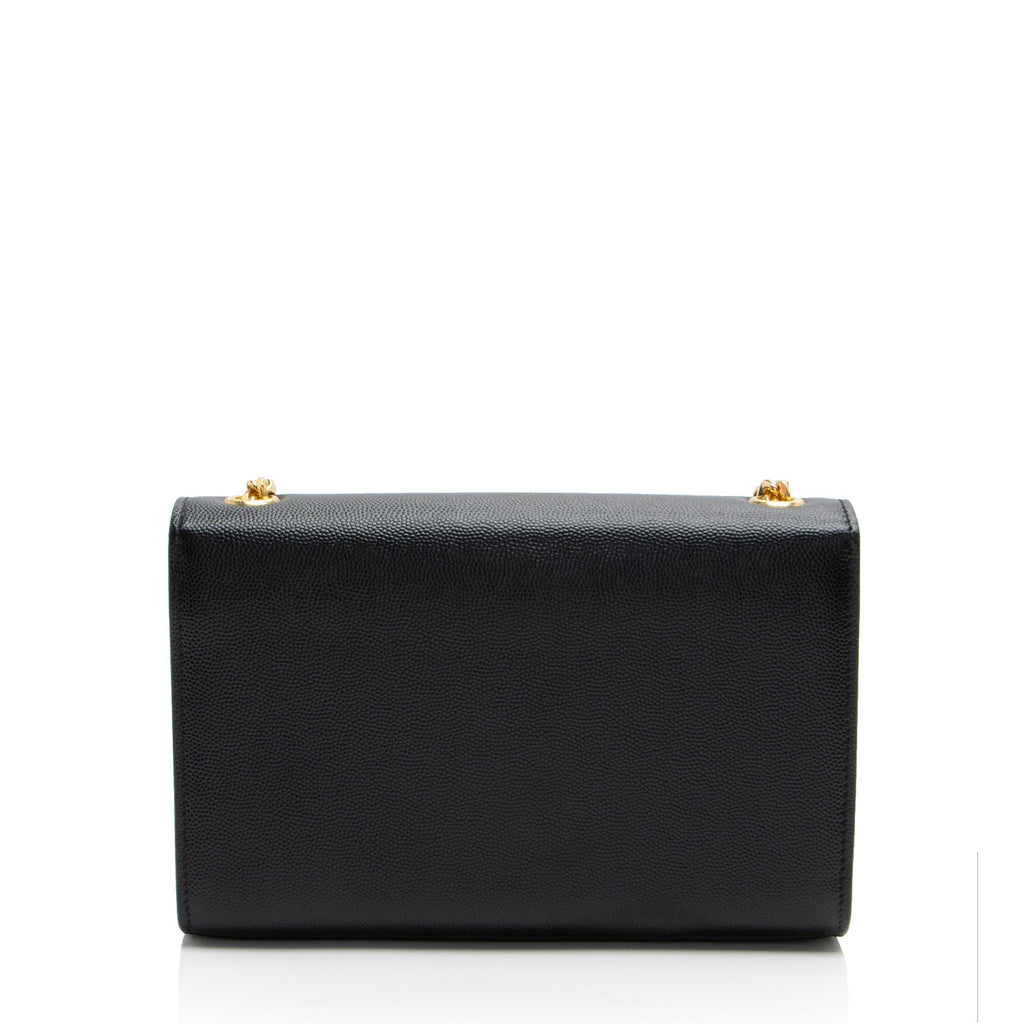 Saint Laurent Grain de Poudre Monogram Kate Small Shoulder Bag (SHF-TDZTnZ)