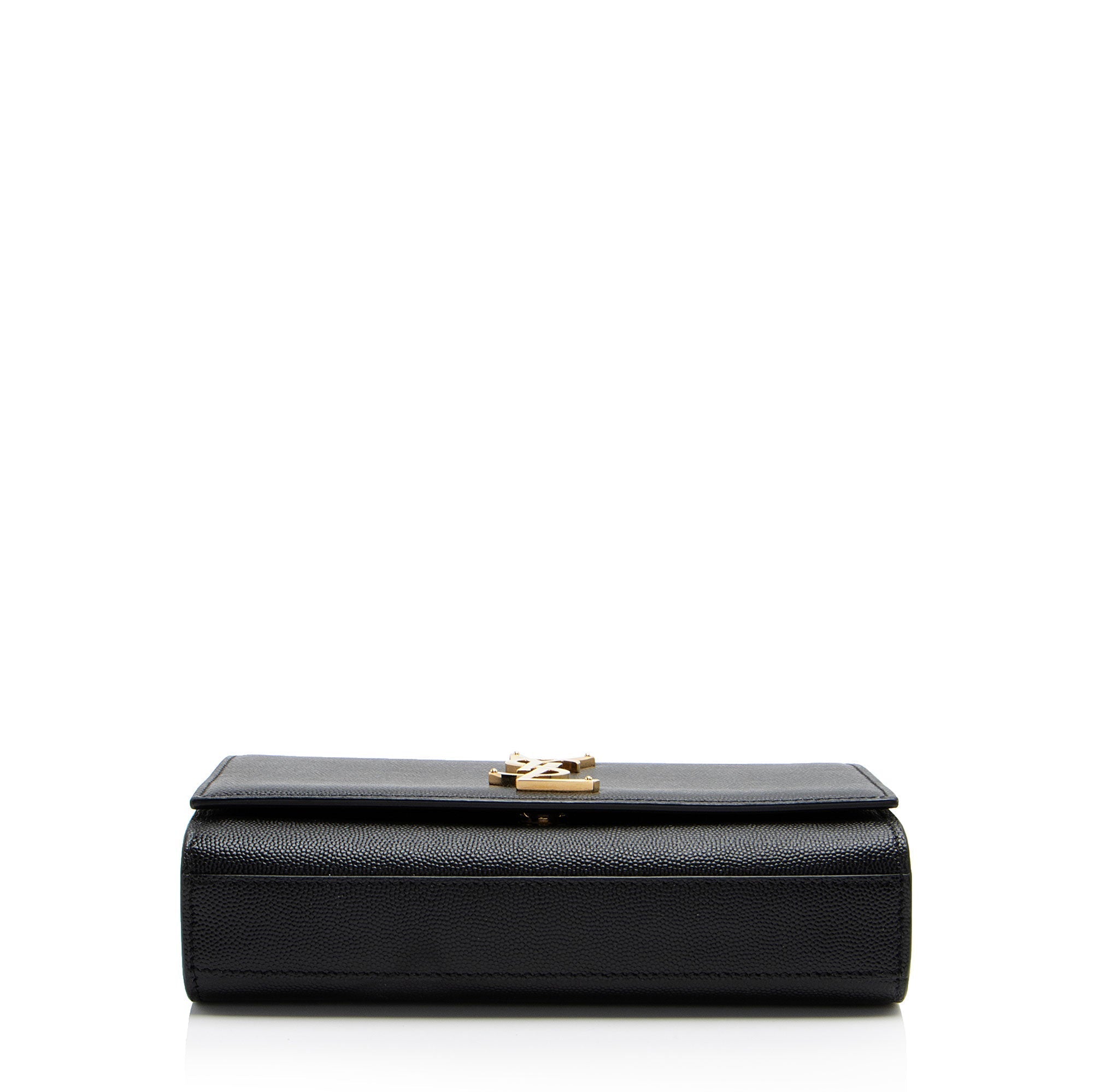 Saint Laurent Grain de Poudre Monogram Kate Small Shoulder Bag (SHF-TDZTnZ)