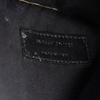 Saint Laurent Grain de Poudre Monogram Uptown Envelope Clutch (SHF-b2iDEy)