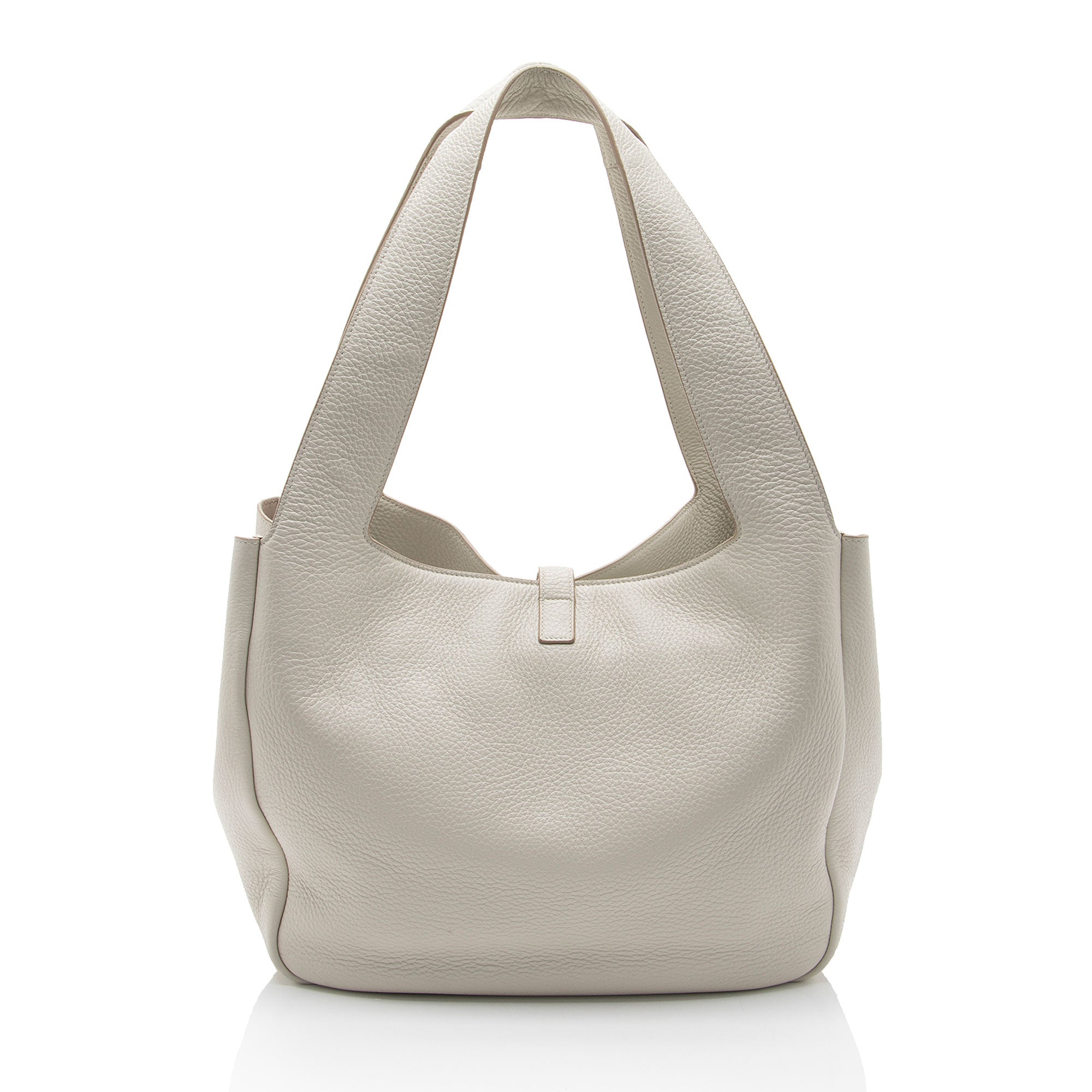 Saint Laurent Grained Calfskin Monogram Le 5 A 7 Bea Shoulder Bag (SHF-nDPpWc)