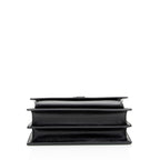 Saint Laurent Grained Calfskin Monogram Sunset Medium Shoulder Bag (SHF-OLGtVP)